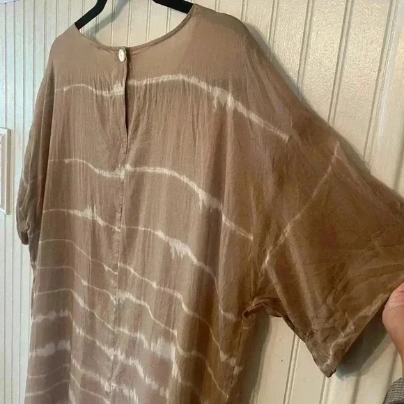 J. Jill cotton silk blend oversized tunic - Picture 7 of 11